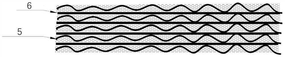 Preparation method of powder net composite porous metal film