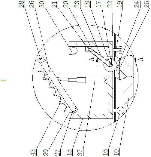 A steel pipe support device for prefabricated building construction