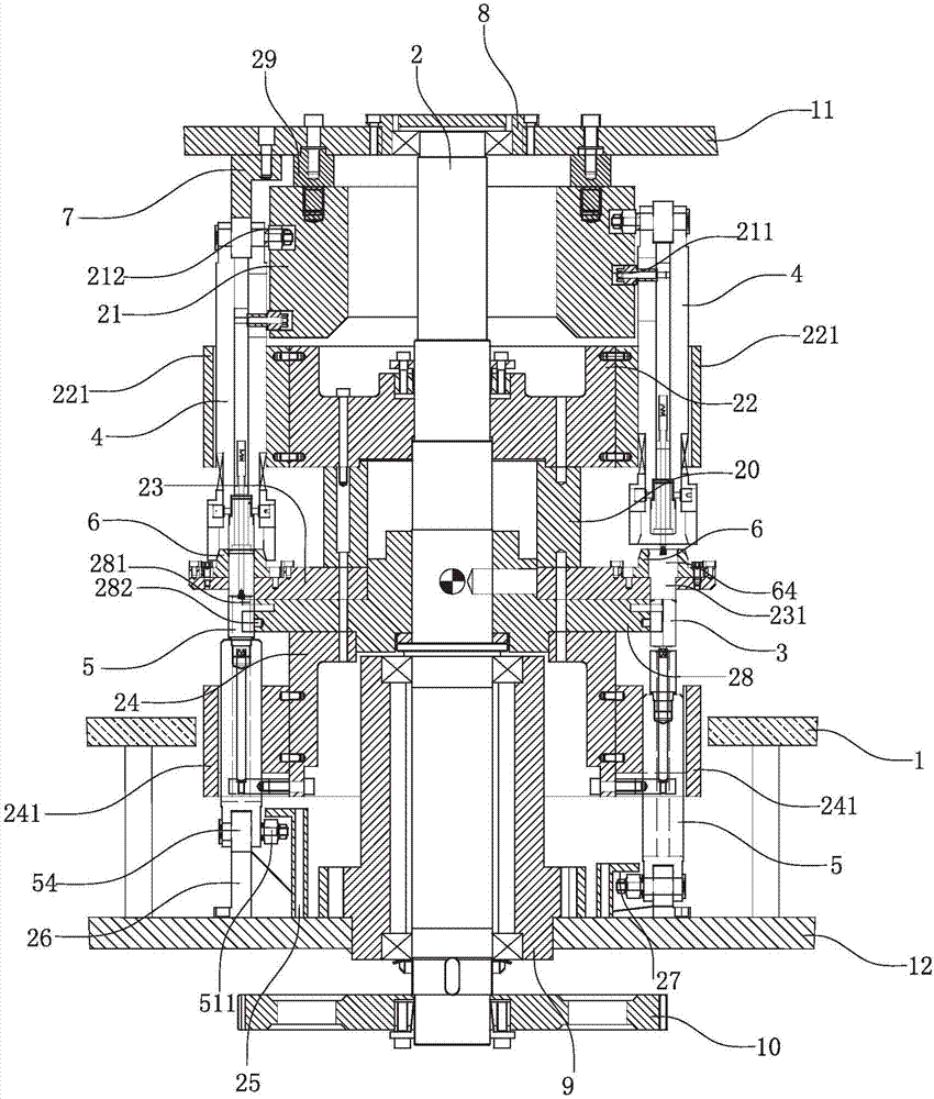 Battery necking machine