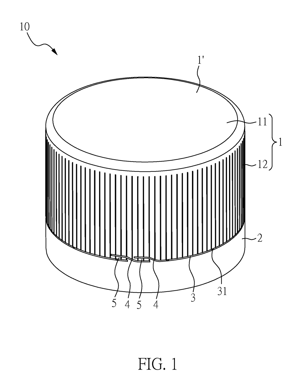 Cap for container