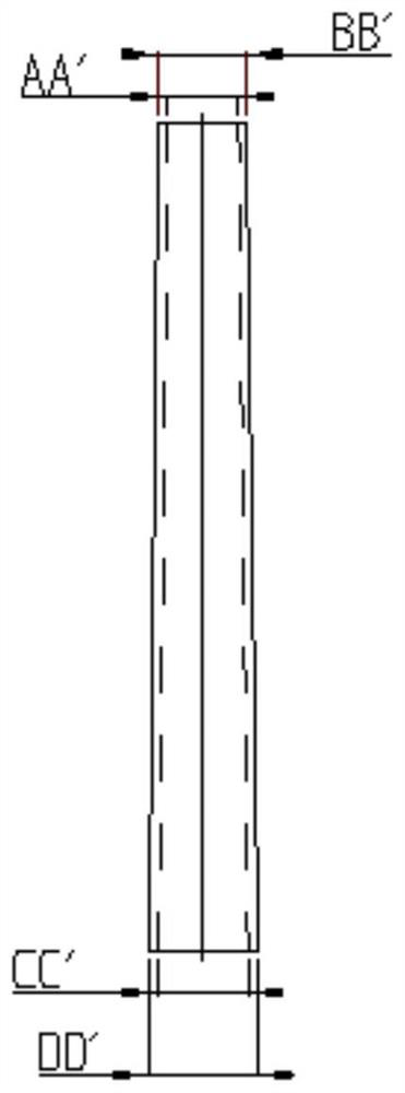 Design method of converter bottom transition brick