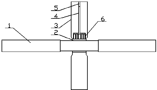 Abdominal muscle wheel lubricating structure