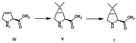 Preparation method of hepatitis C and novel coronavirus drug intermediate and salt thereof