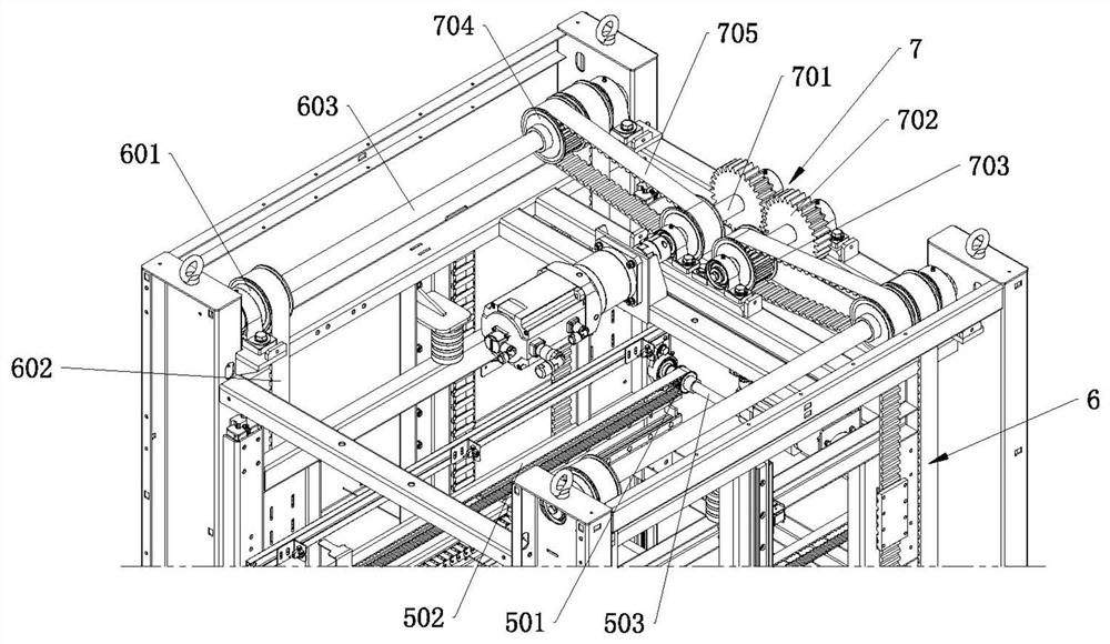 A multifunctional clamping and stacking machine