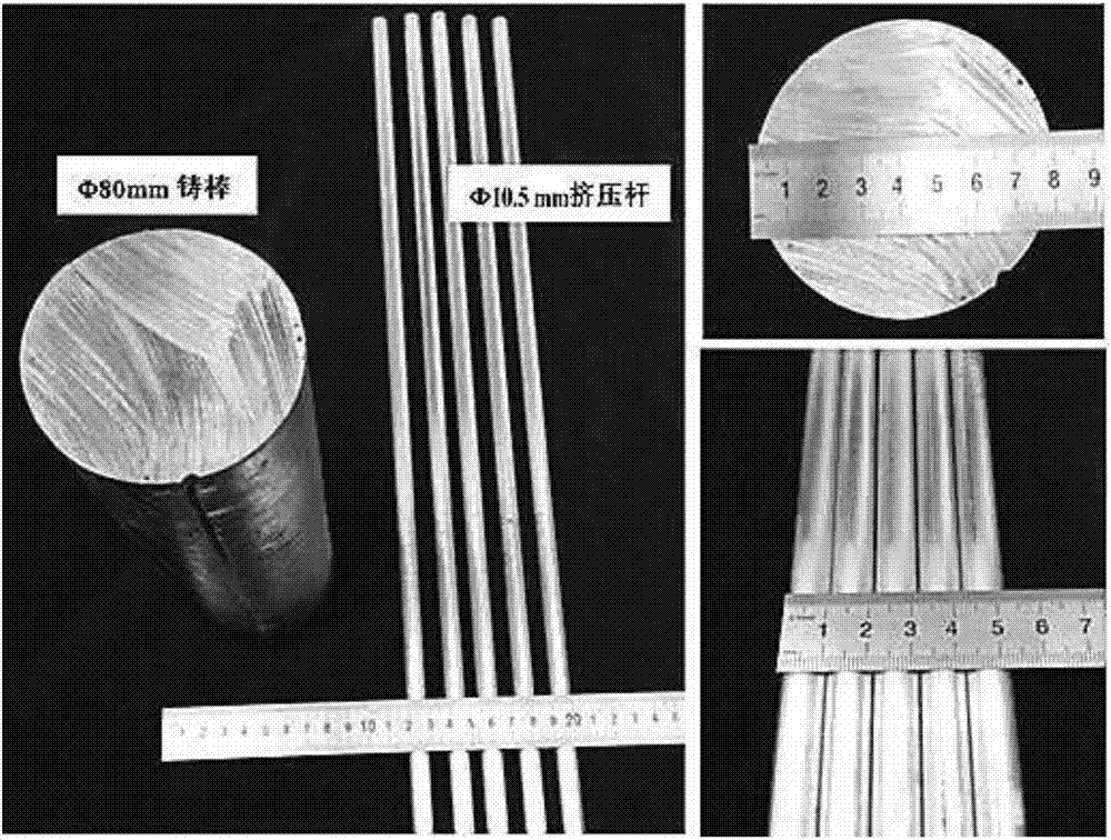 Al-Si-Mg-Fe-Cu conductive alloy rod and preparation method thereof