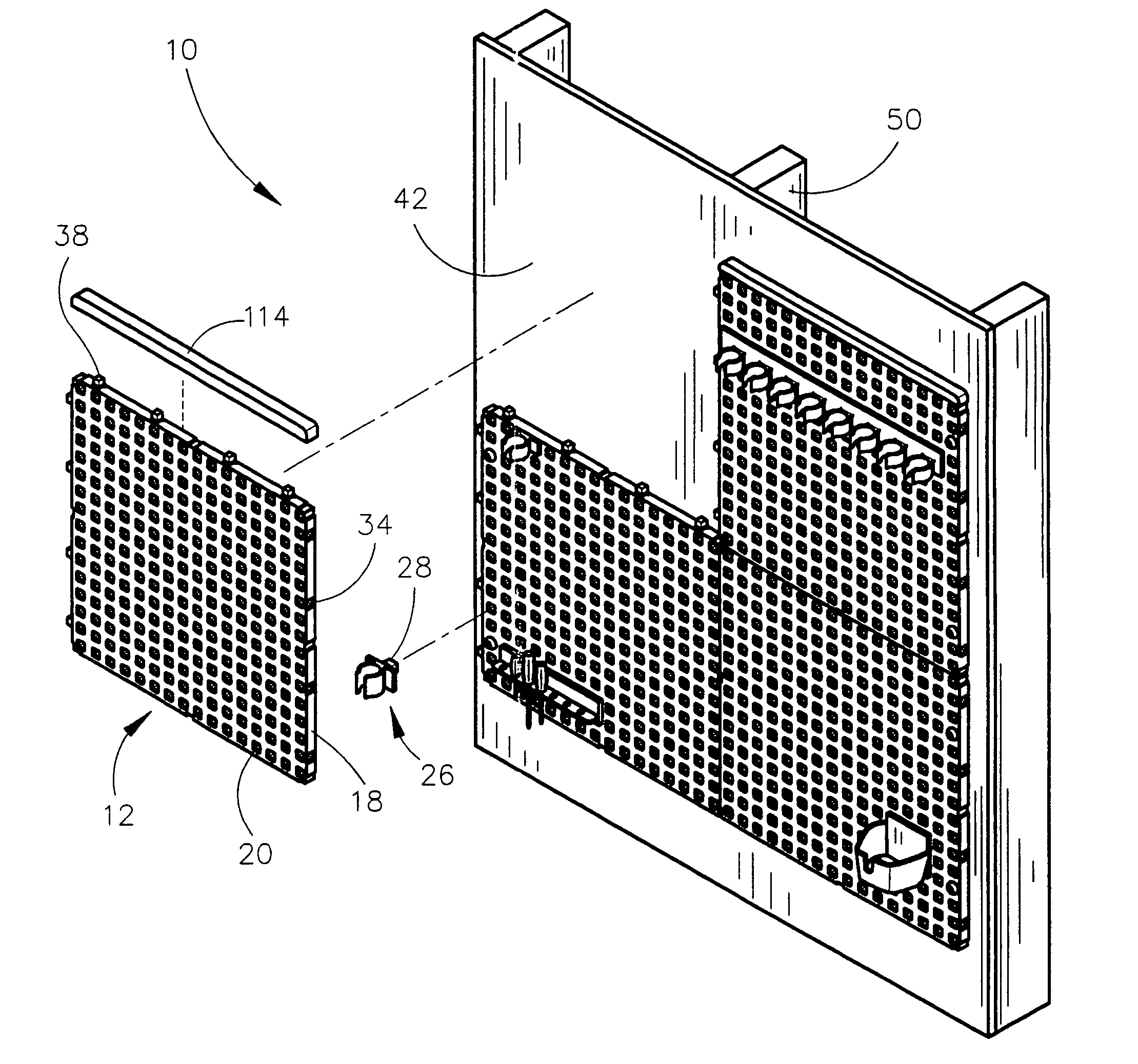 Storage and organization system for articles