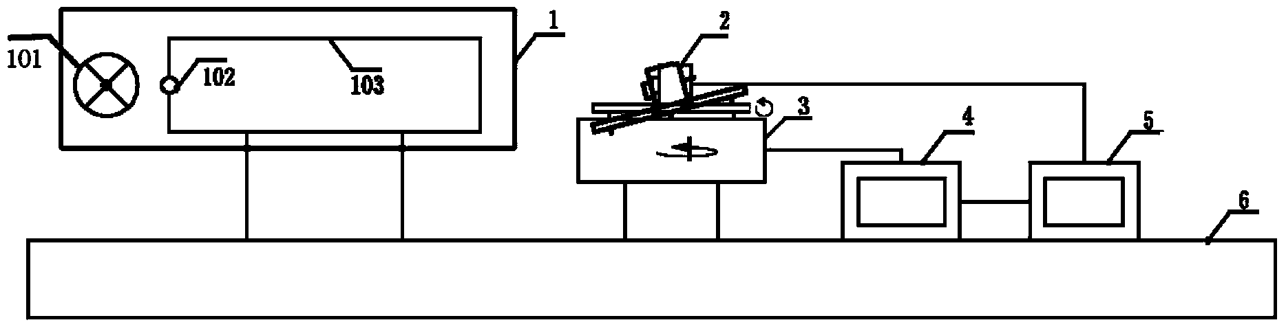 Large visual field camera nonlinear distortion correction device and method