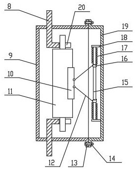 Mains supply transformer with short circuit protection function