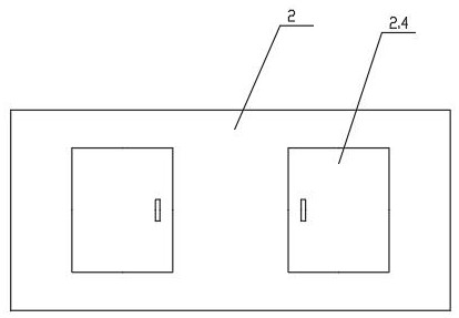 Mains supply transformer with short circuit protection function