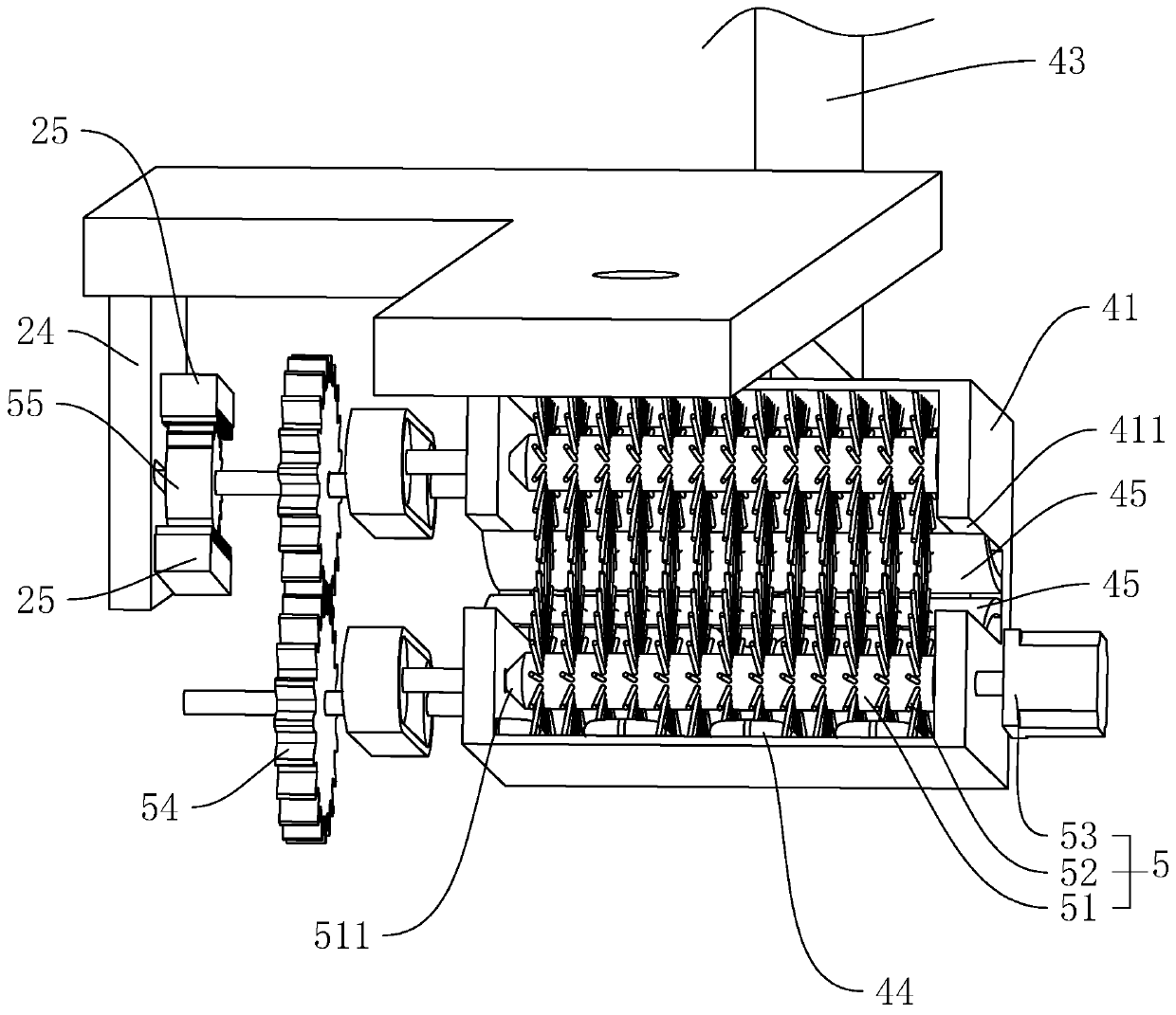 Energy-saving environment-friendly municipal road sweeping device