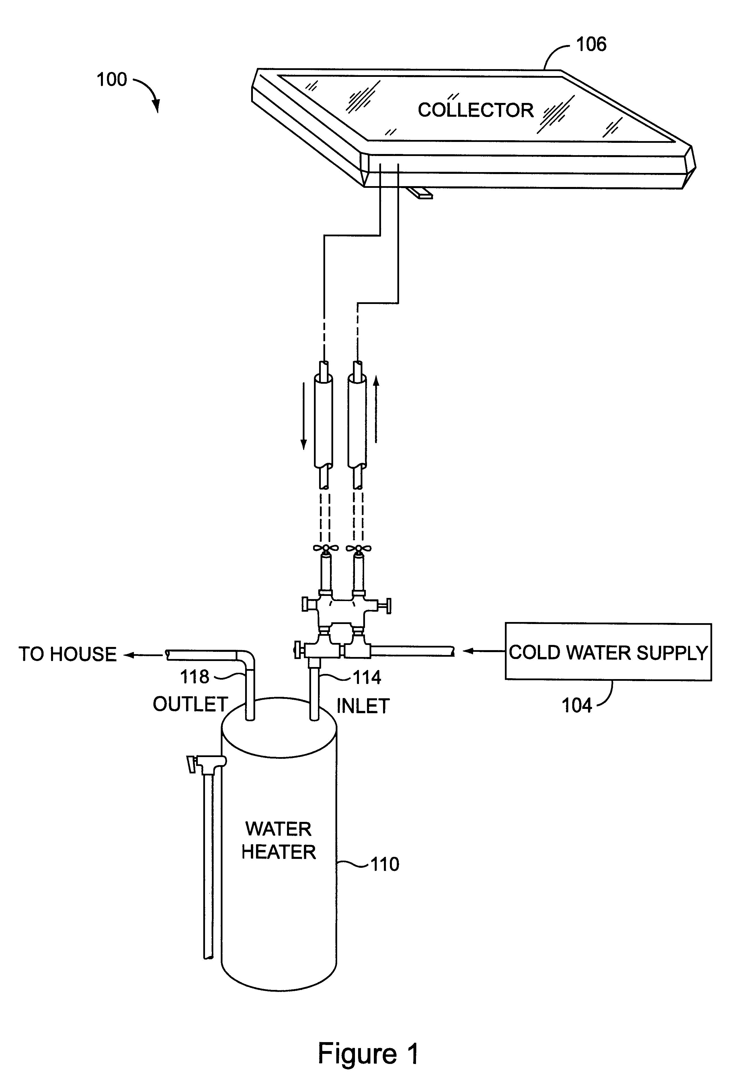 Integral collector storage system with heat exchange apparatus