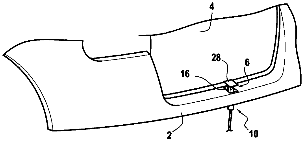 Device for cleaning a driver assistance camera of a motor vehicle