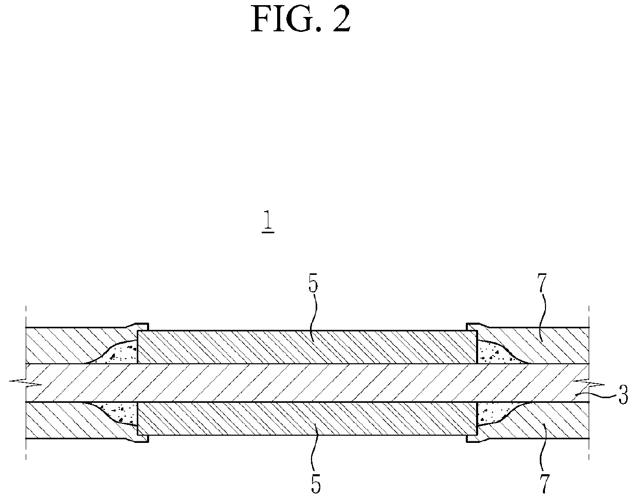 Heat treatment apparatus of MEA for fuel cell