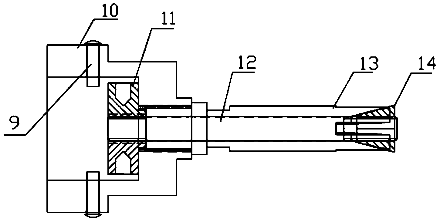 Spherical tetrafluoro bearing processing device and use method of spherical tetrafluoro bearing processing device