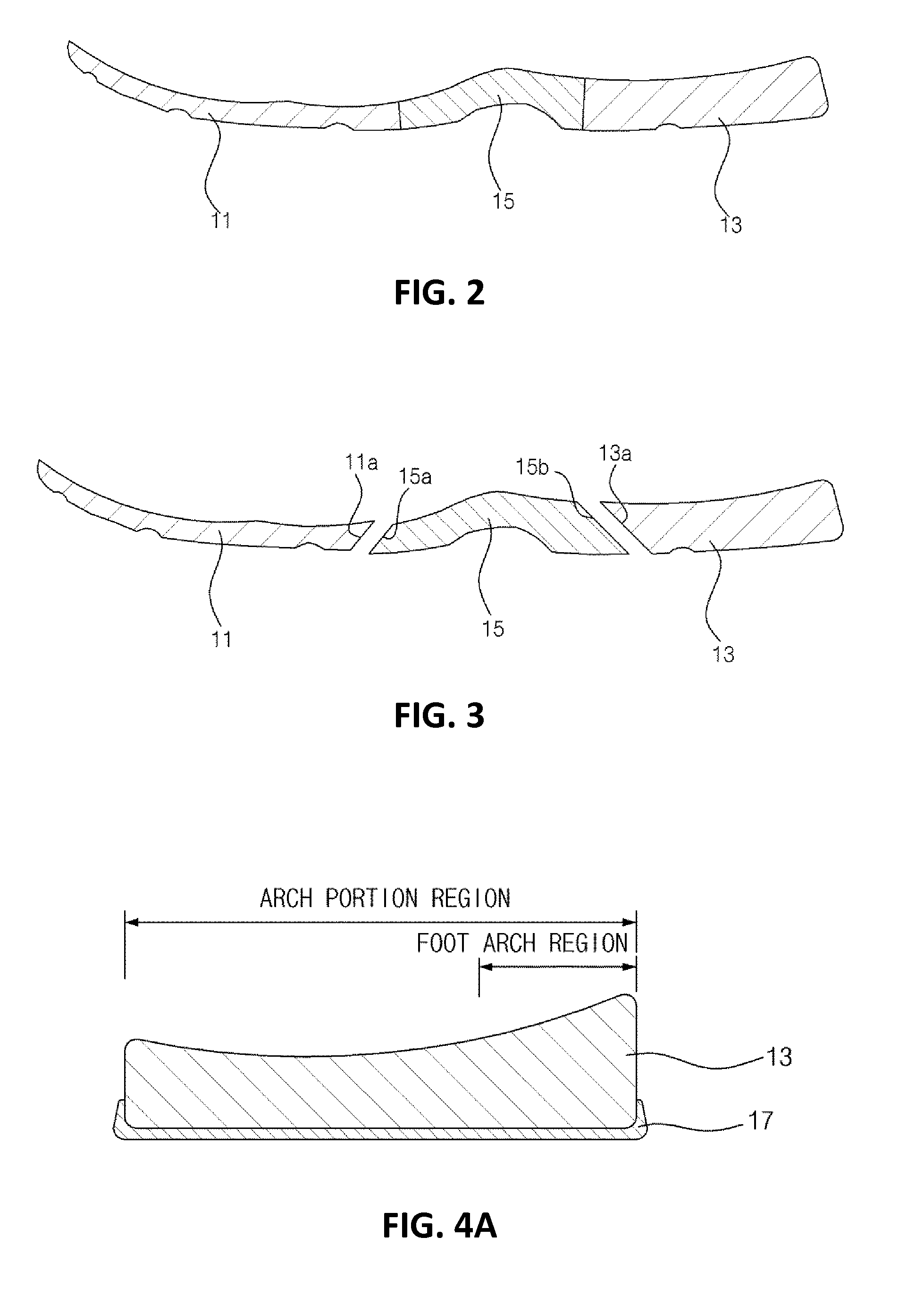 Midsole for reducing load applied on knee