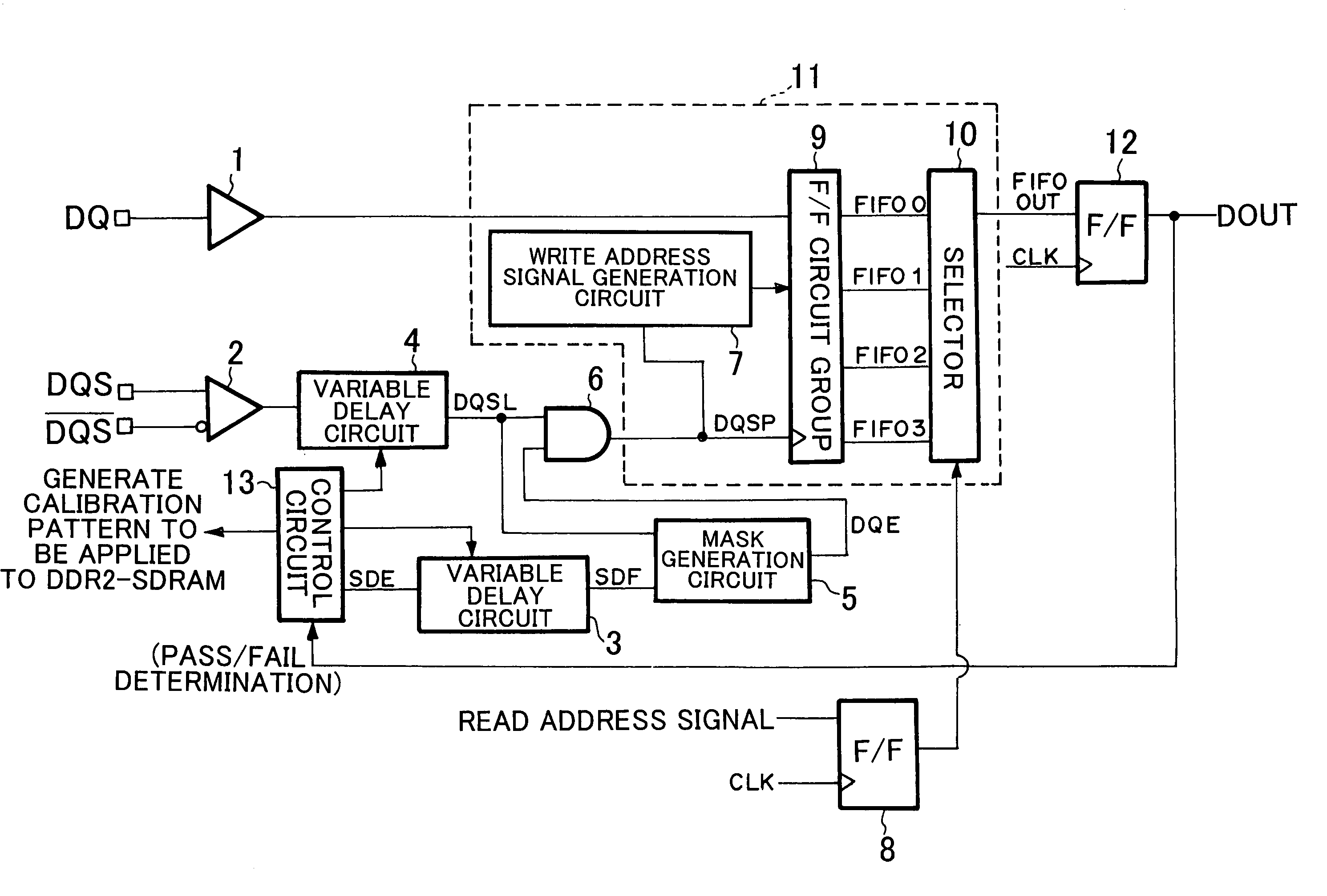 Memory interface control circuit and memory interface control method