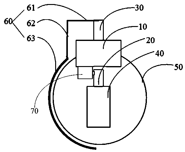 Monitoring camera component