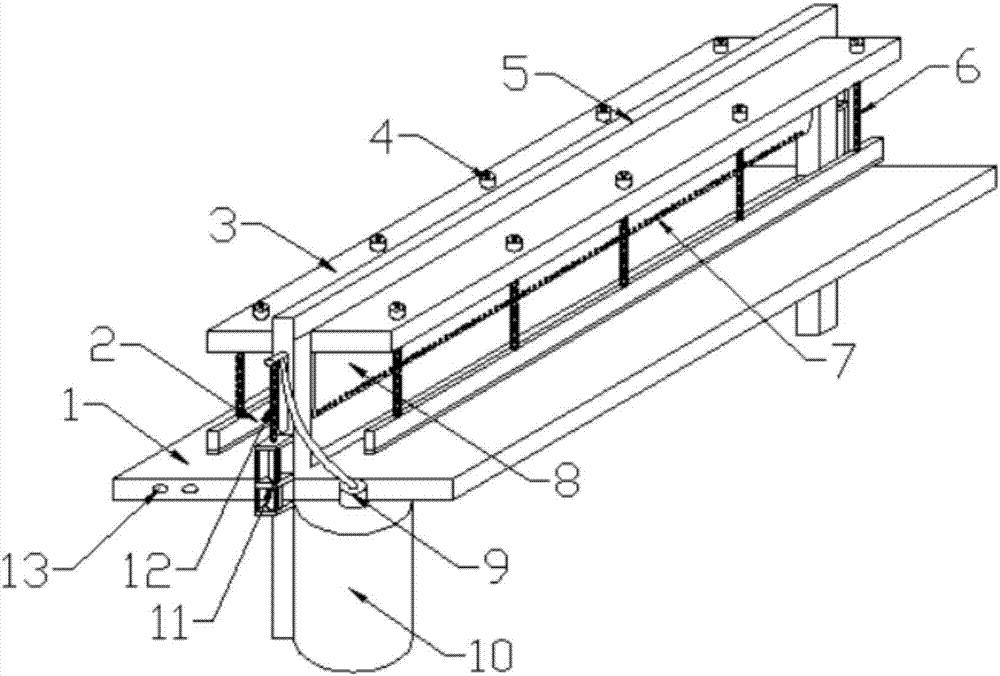 Cloth shearing machine with fracture gluing function