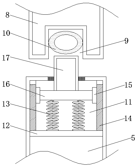 PCB connecting and fixing device