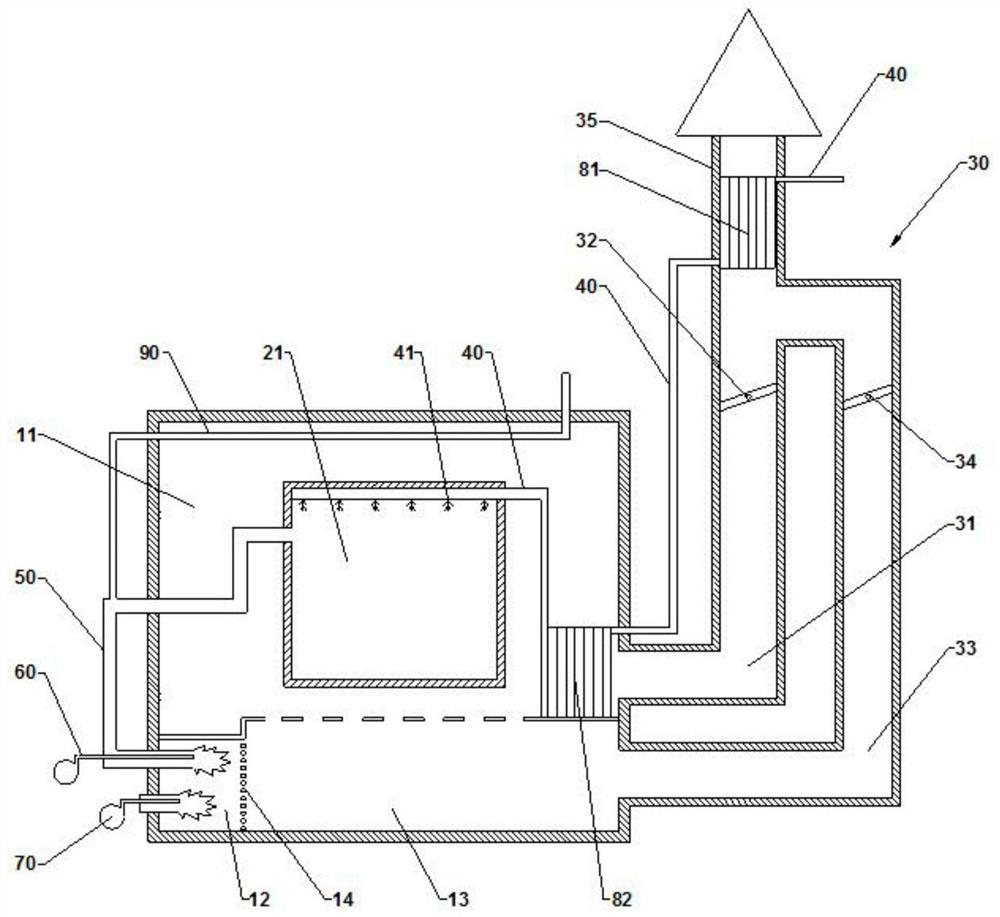 Organic solid waste treatment method and device