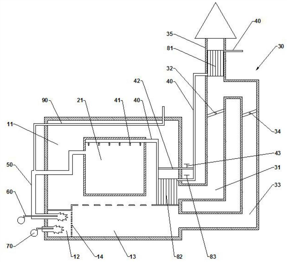 Organic solid waste treatment method and device