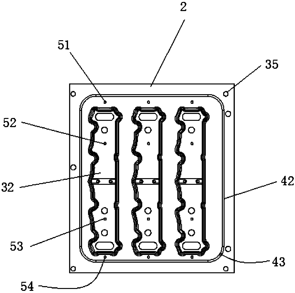 Production mold for rubber product and method for producing rubber product