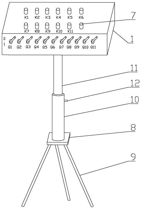 Current transformer auxiliary wiring device