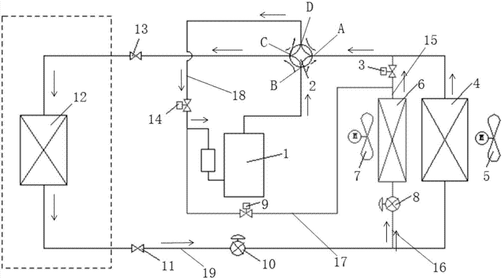 Heat pump system and control method of heat pump system