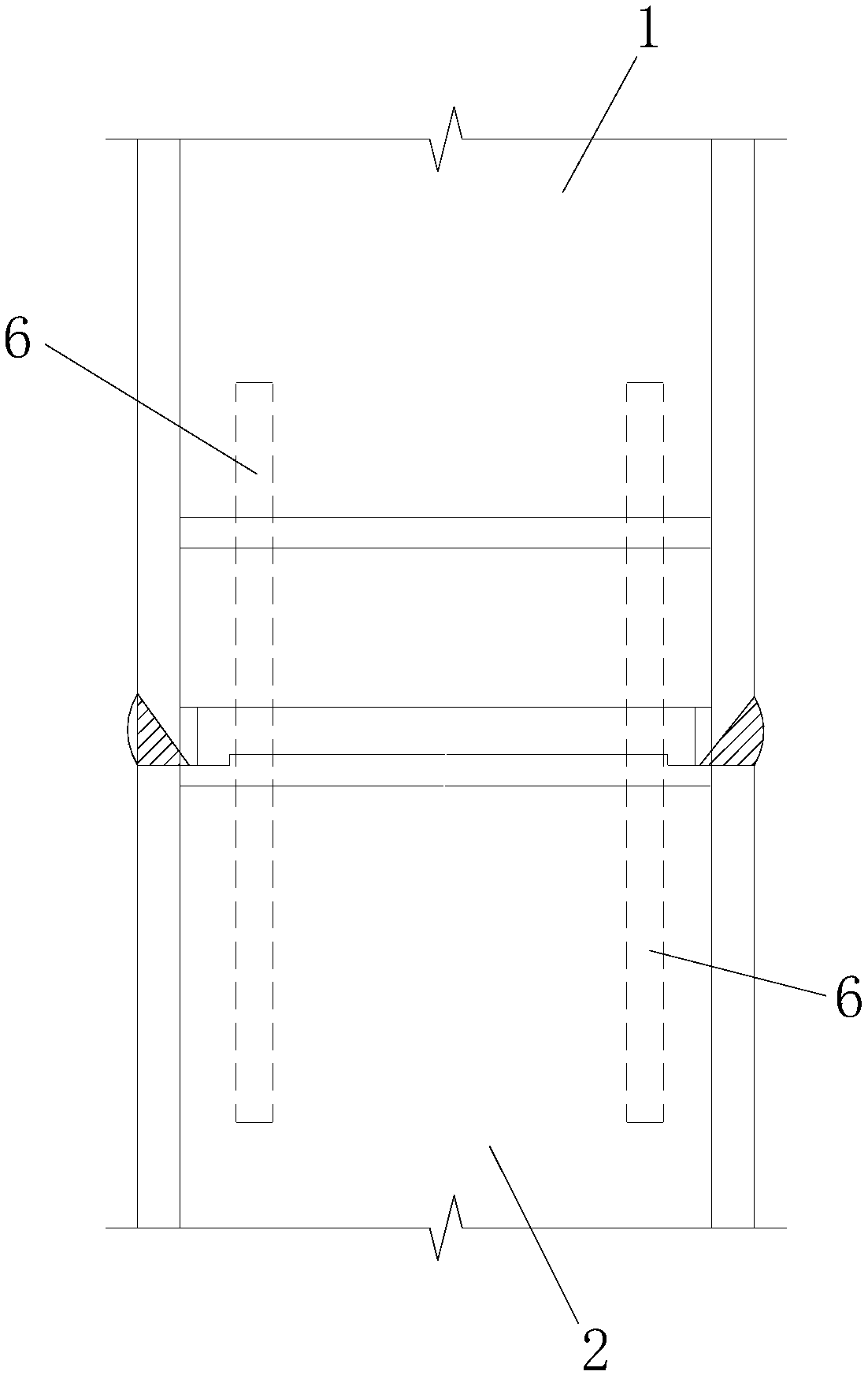 Box-type steel column splice joint and mounting method thereof