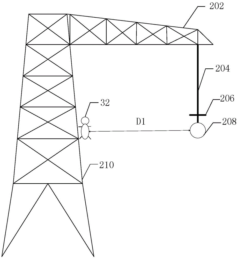 The method of equipotentialization of straight-line towers entering double-circuit AC transmission lines on the same tower