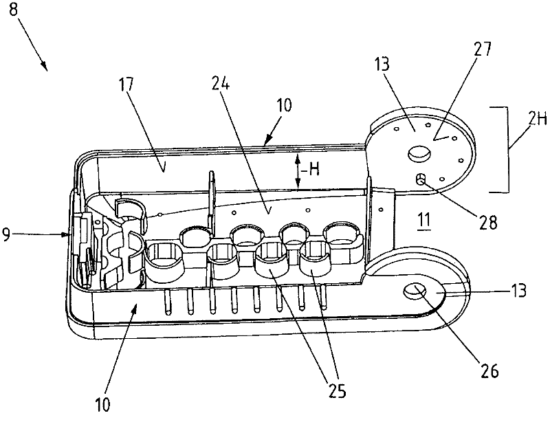 Ratchet box with set-up function