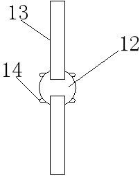 Material transportation device for building concrete construction