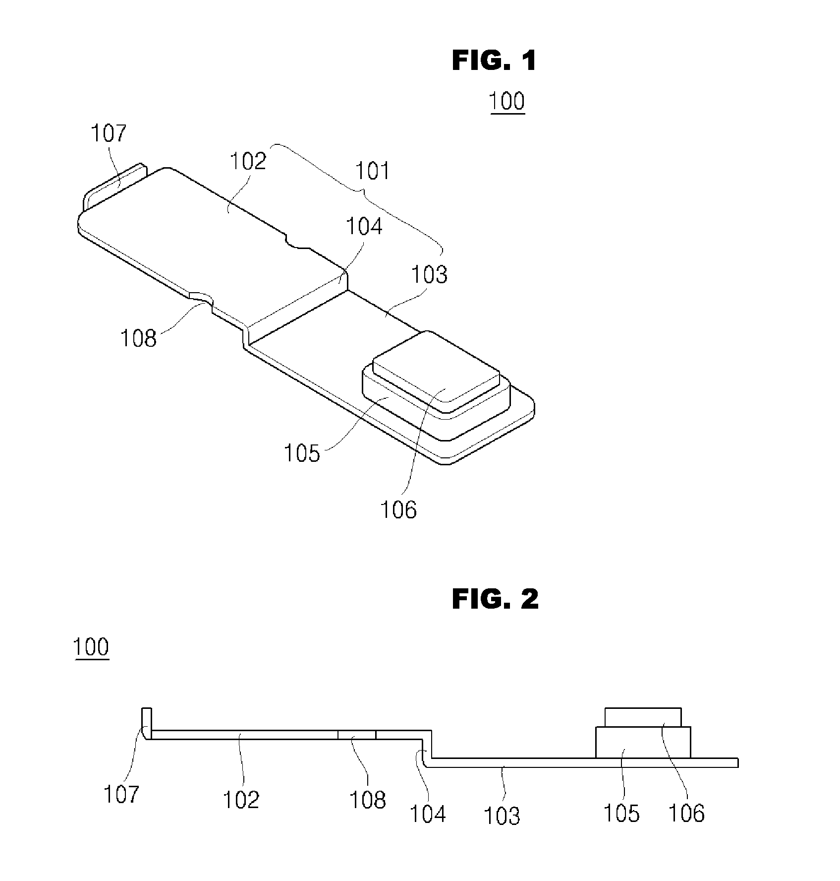 PTC device, protective circuit module including the same, and secondary battery including the protective circuit module