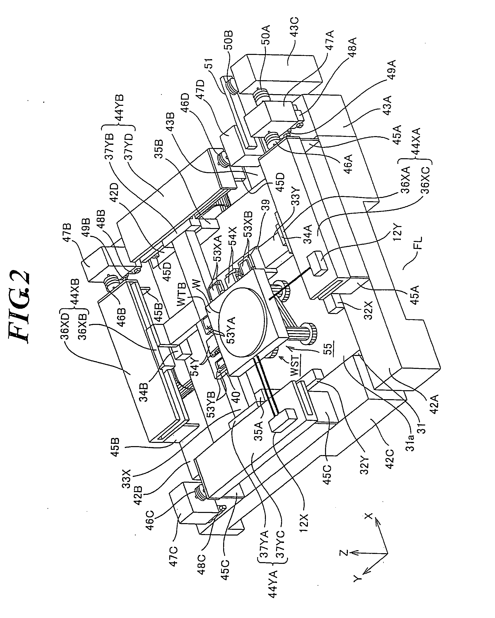 Stage Apparatus and Exposing Apparatus