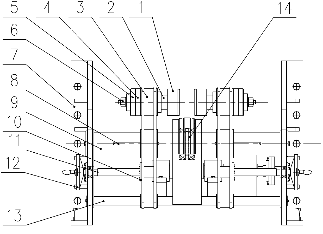 Correcting mechanism for T-shaped steel panel of bridge