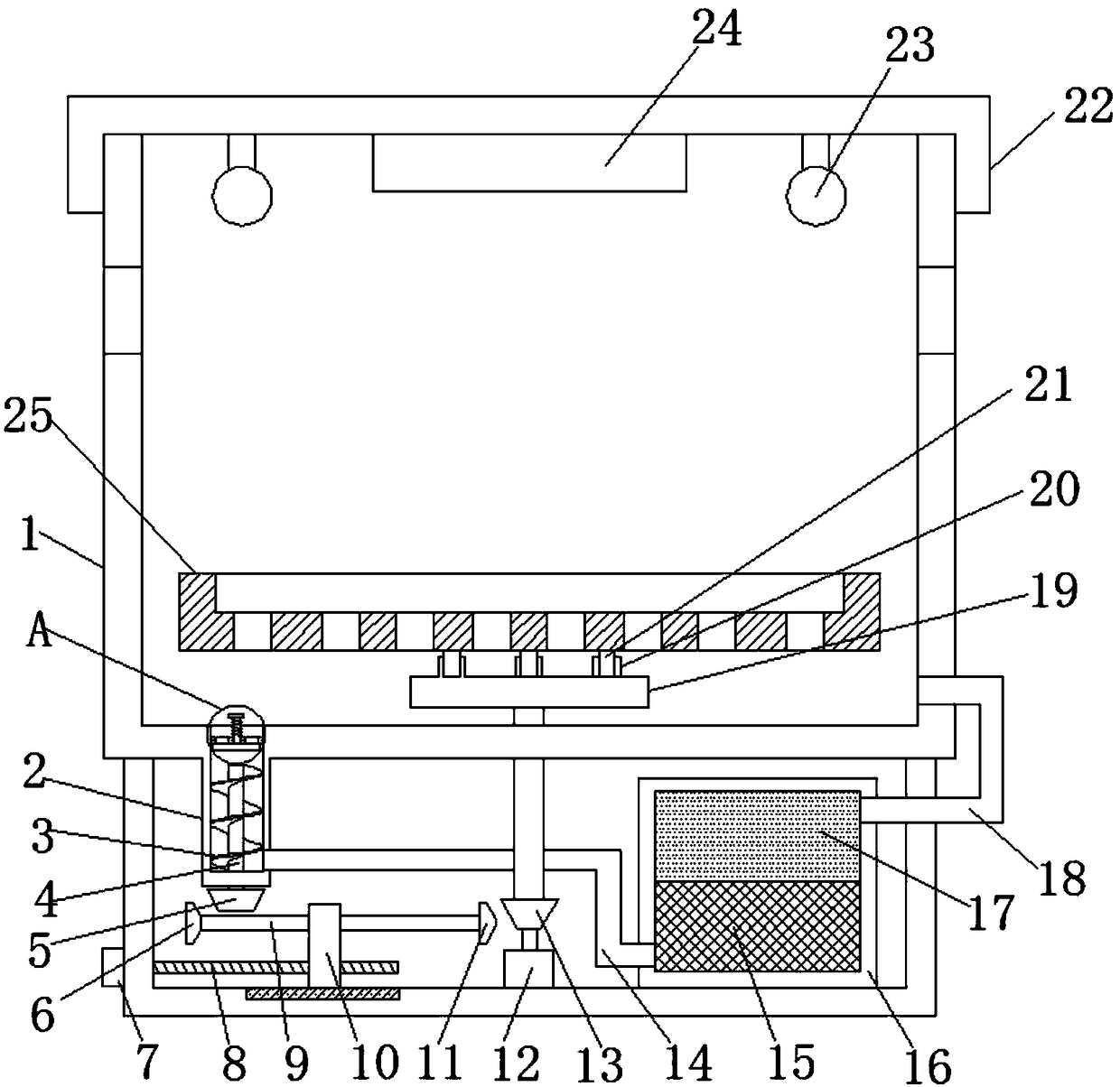 Sterilization device for medical equipment