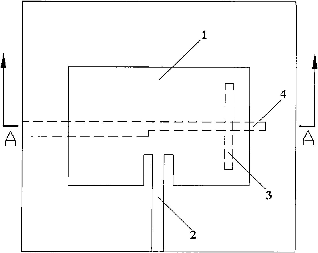 C/X dual-band microstrip antenna