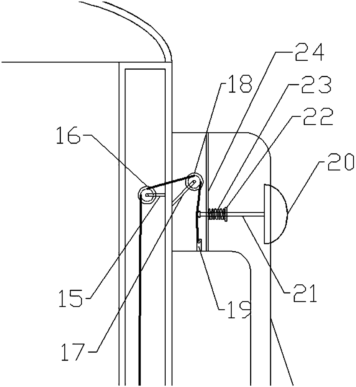 Water outlet control device for tea cup