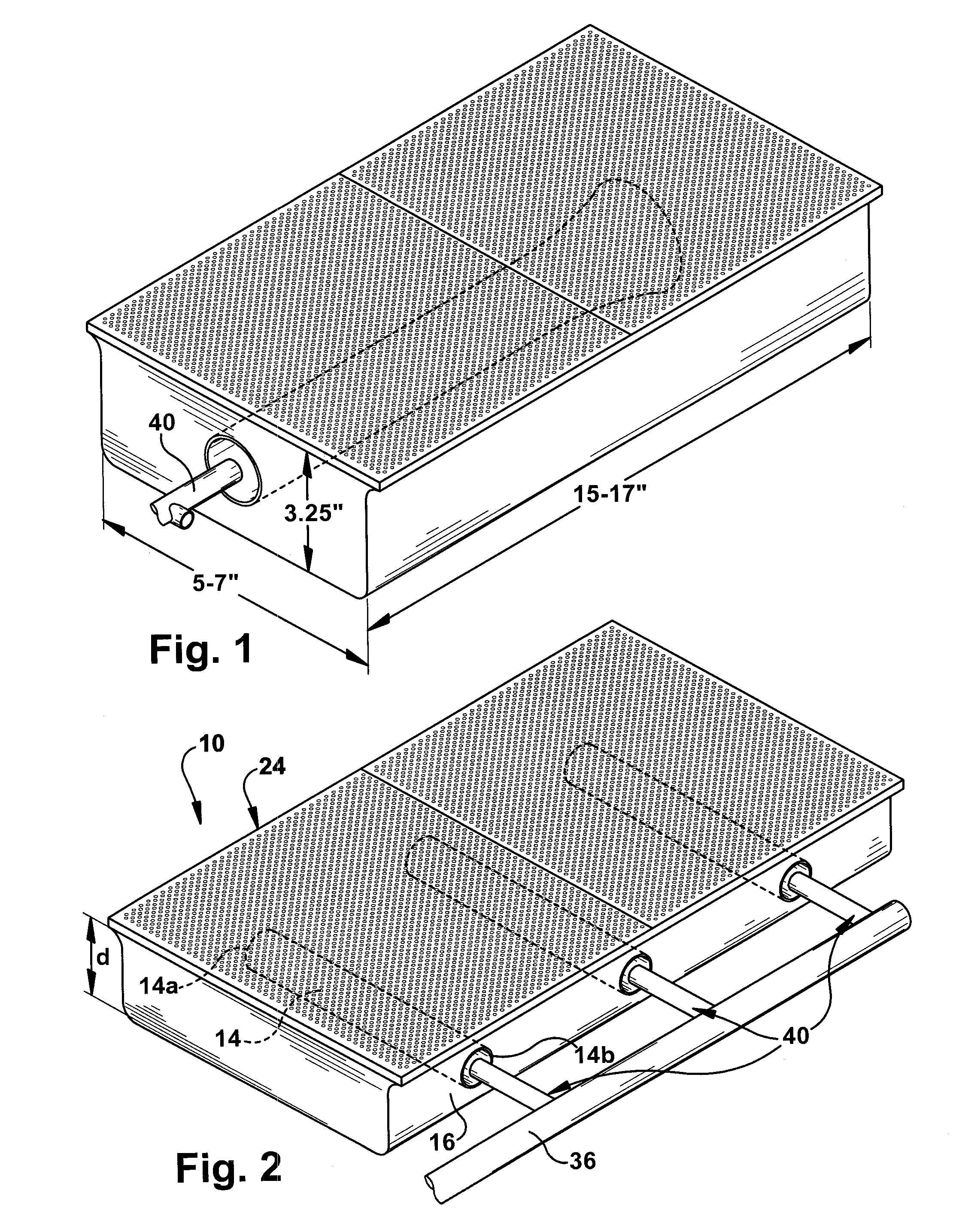 Radiant Gas Burner Unit