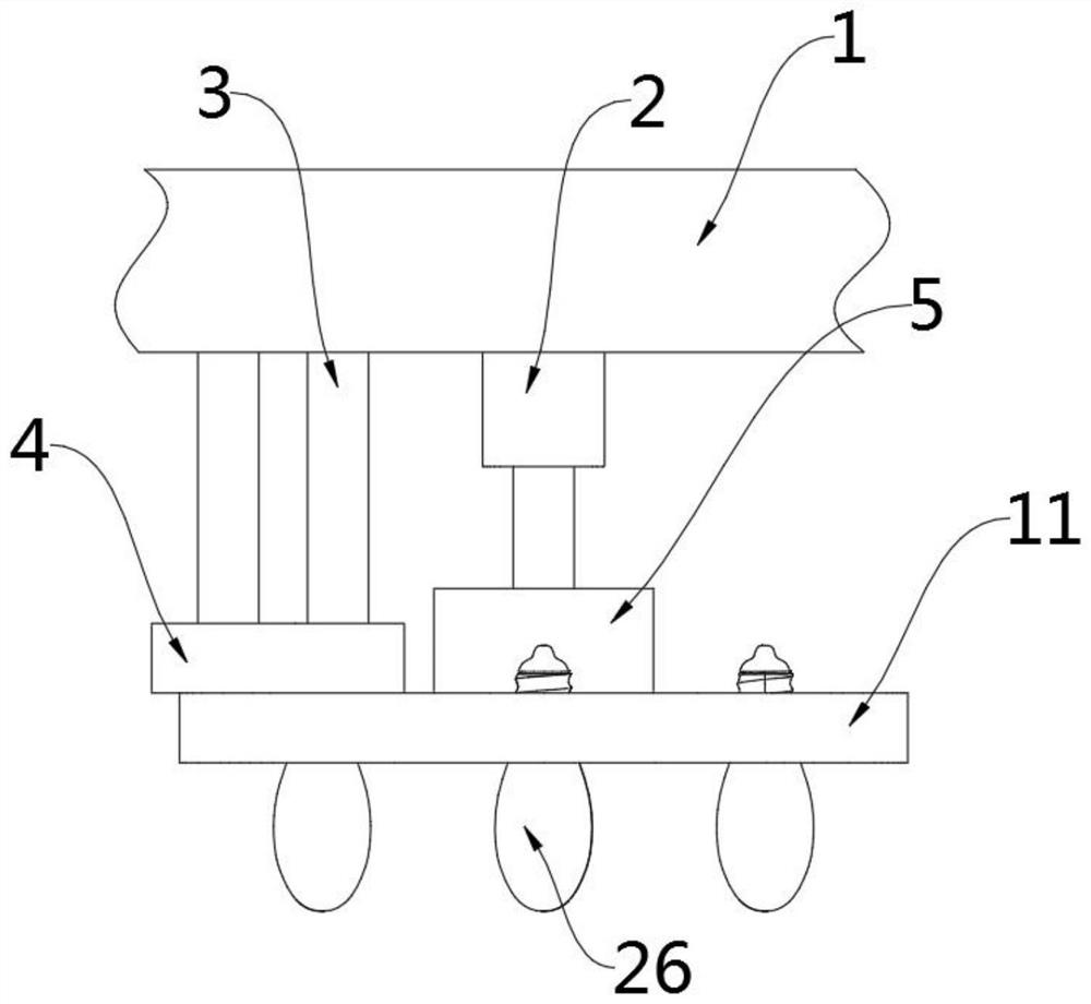 High-altitude LED lamp automatic replacement method