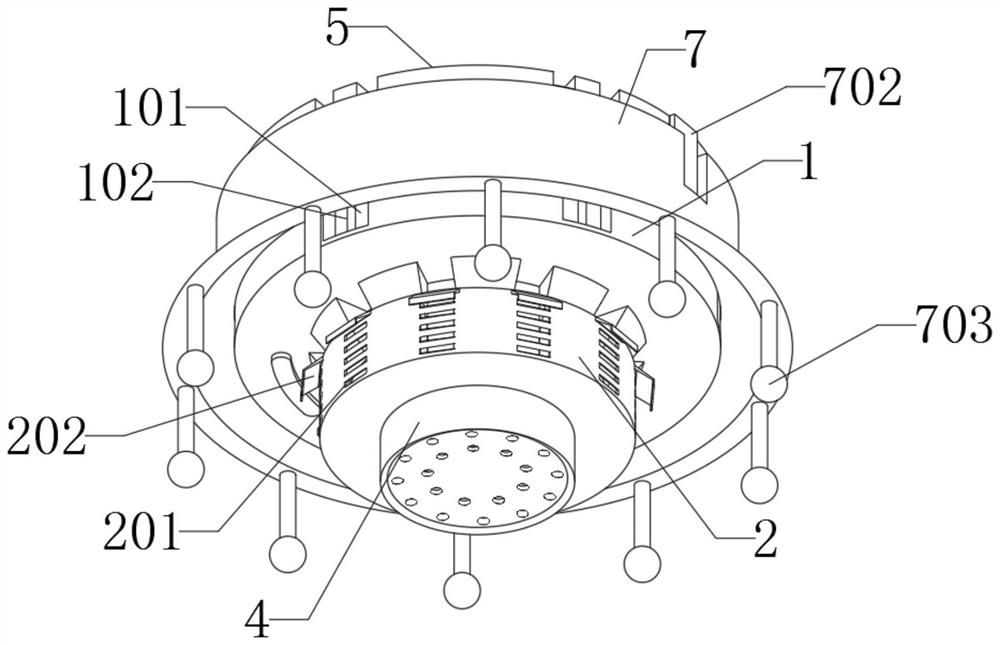 Intelligent home fire-fighting device convenient to maintain