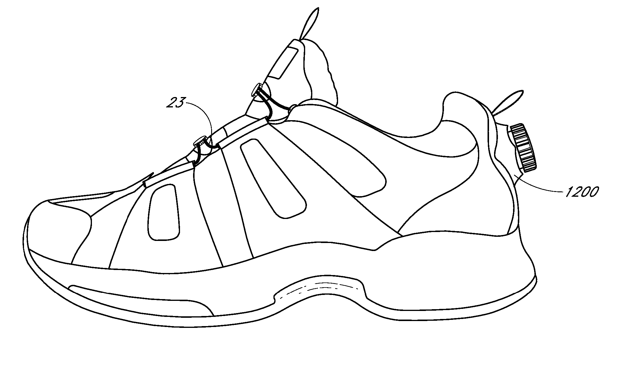 Reel based closure system