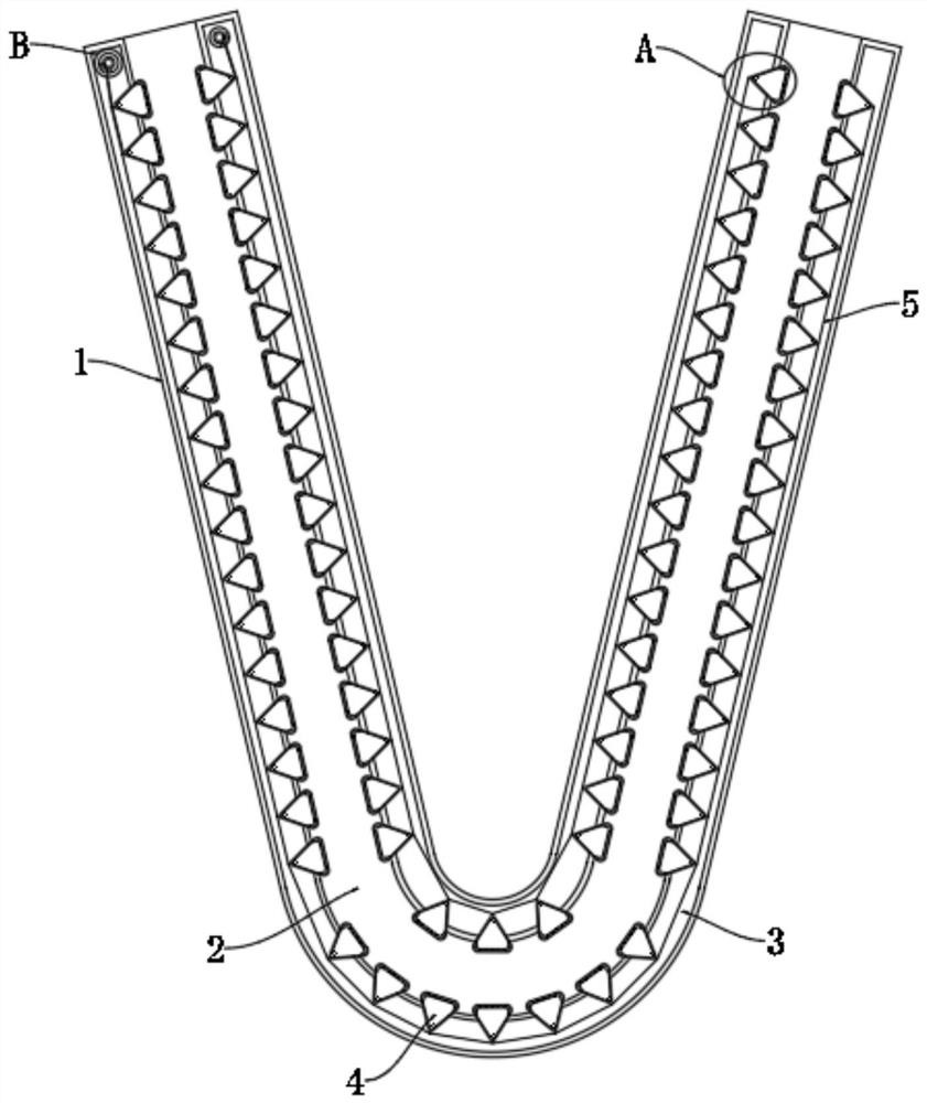 Dental calculus removing device for pet dog