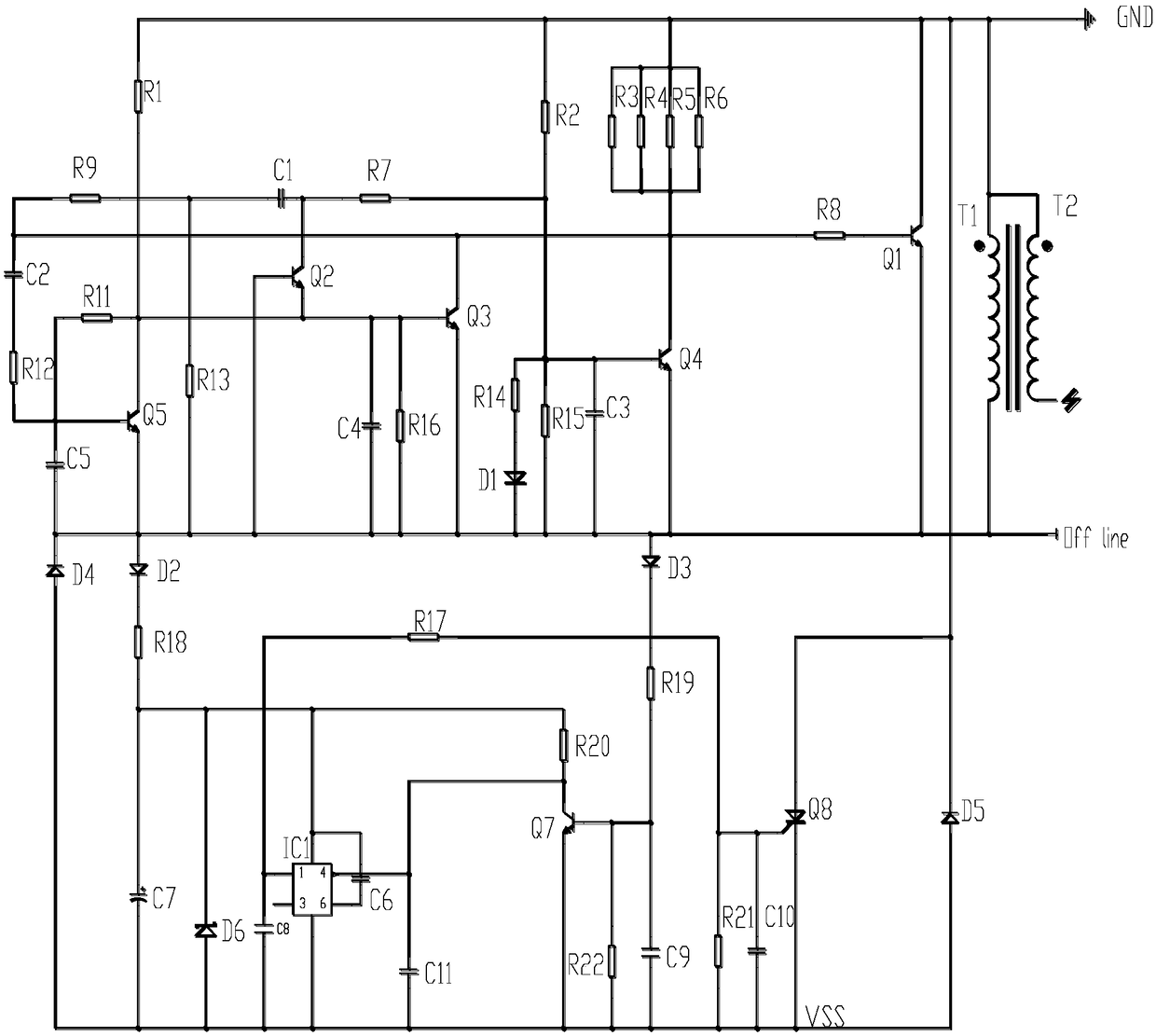 tci igniter circuit with speed limiting function