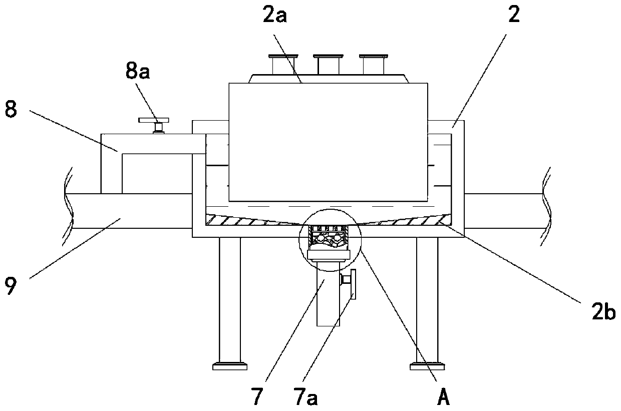 Pipe valve shell casting cooling device