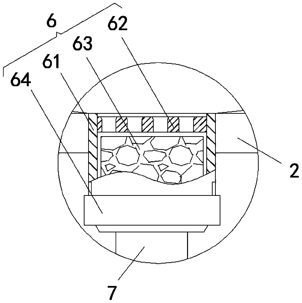 Pipe valve shell casting cooling device