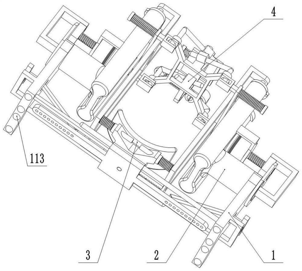 Trachea cannula fixing device for intensive care of children