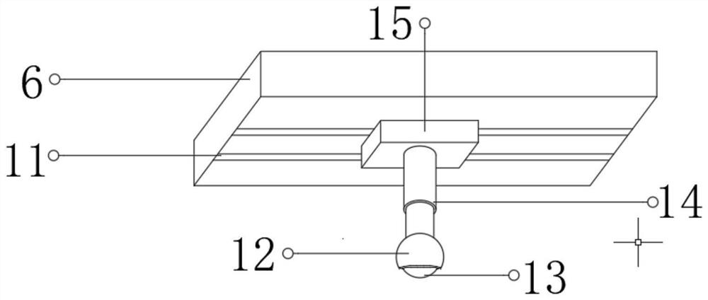 Metal tube detection device