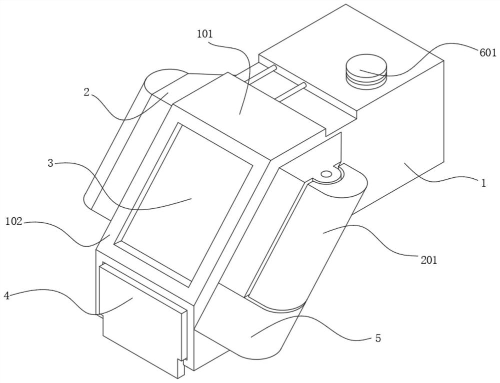 Optical fingerprint acquisition device for preventing interference of covering