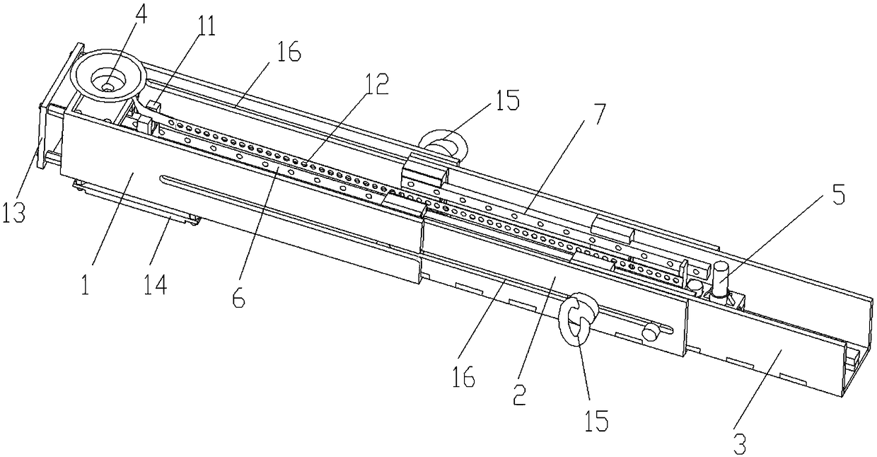 Digitized extendable-and-retractable teaching aid compasses